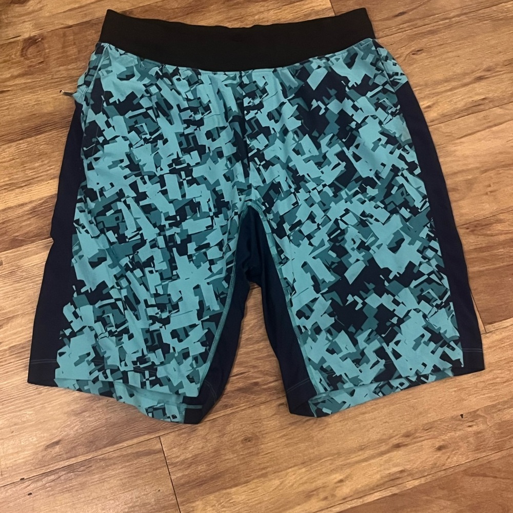 LULULEMON T.H.E. Shorts -Turquoise Blue